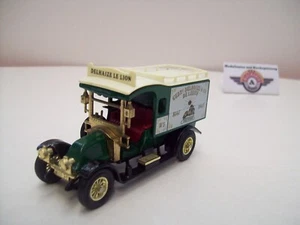 Modelos Matchbox de ayer Y-25A, Renault tipo AG ""DELHAIZE", 1910, rojo, 1:38 - Imagen 1 de 3