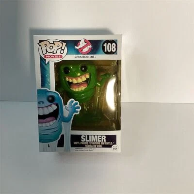 Funko Pop! Figura de acción de vinilo verde coleccionable Ghostbusters Slimer #108 Foto 1 de 3