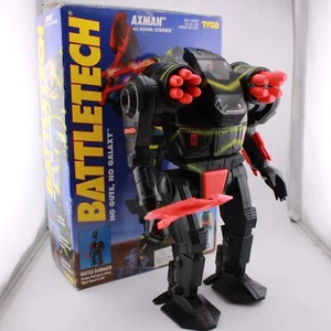 Battletech Axman with Adam Steiner Robot Tyco 1994 Vintage Toy - Near Complete - Picture 1 of 12