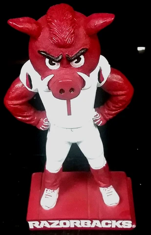 Arkansas Razorbacks Mascot "Big Red" Statue Cover