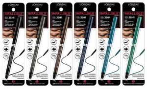 L'Oreal Paris Infallible Grip Gel Mechanical Up To 36HRs  Eyeliner, - Picture 1 of 11