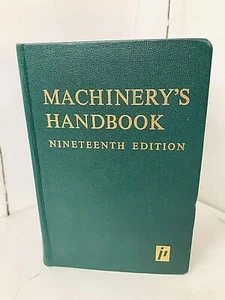 1972 Maschinenhandbuch 19. Auflage Industriepresse grün gehardcover 1070C5 - Bild 1 von 12