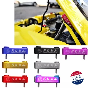 JDMPASSWORD Billet Hood Vent Spacer Riser Kits For Honda Civic EK EF 88-00 Acura - Picture 1 of 13