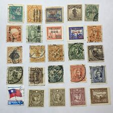 LOT OF 25 DIFFERENT CHINA STAMPS FLYING GEESE, COILING DRAGON, OVERPRINTS & MORE