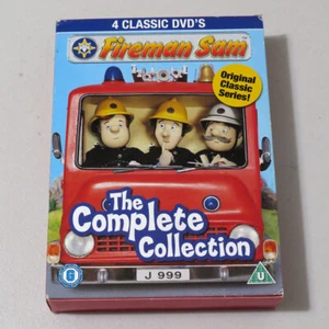 REGION 2 Fireman Sam Original Classic Series 1-4 The Complete Collection 4 DVD - Picture 1 of 16