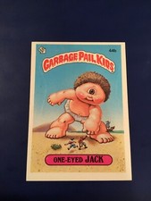 1985 Topps Garbage Pail Kids #44b ONE EYED JACK Original Series 2 GPK EXT-MINT