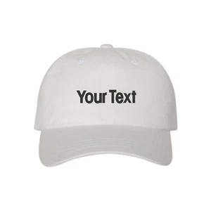 Cappello PERSONALIZZATO ricamato IL TUO TESTO basso profilo regolabile 2020 6245cm papà  - Foto 1 di 12