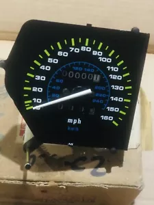 Kawasaki GPX600R (ZX600C1-C10) 1988-97 NOS MPH Speedometer Clock Unit 25005-1356 - Picture 1 of 9