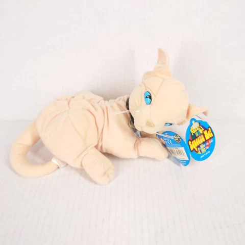 1998 Austin Powers Mr. Bigglesworth 8” Hairless Cat Dr. Evil Plush with Tag Cover