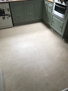 Brand New Half Price StoneFloor tiles in Crema 11sq m Interior Floating Floor - Picture 1 of 8