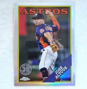 2023 Topps Chrome Update Series #88CU-13 Jose Altuve Houston Astros - Picture 1 of 3