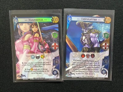 UFS Universal Fighting System Soul Calibur III Promo Lot - Xianghua & Cervantes - Image 1 of 2