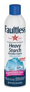 Faultless Fresh Scent Heavy Starch Spray 20 oz