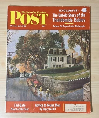 OCT 20 1962 Saturday Evening Post Magazine - Image 1 of 4