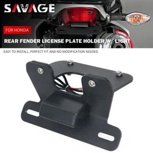 Guardabarros trasero soporte de placa luz LED para HONDA XR 150L 2014-2022 XR150L - Imagen 1 de 15