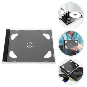 8 Pcs CD-Hülle Büro Reisen Tragbare CD-Hüllen DVD-Aufbewahrungsbox - Afbeelding 1 van 12