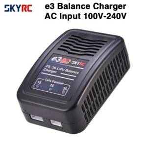 SKYRC e3 Charger 2S 3S LiPo Battery Balance Charger AC Input 100V-240V EU Plug - Picture 1 of 12