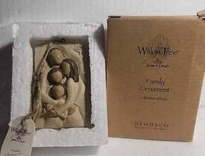 Willow Tree Weihnachtsschmuck Familie A Lifetime Of Love 2001 2 Kinder Neu im Karton - Bild 1 von 2
