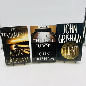 John Grisham Lot: Testament, Last Juror, Client Hardcover Used - Bild 1 von 5