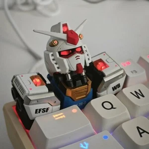 Gundam Triple Connection Keycaps 3D Mechanical Keyboard Keycaps Set - Picture 1 of 10