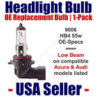 Headlight Bulb Low Beam OE Replacement Fits Listed Acura & Audi Models - 9006