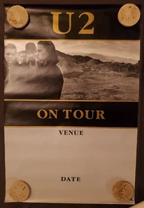 13 pósters DE COLECCIÓN U2, The Cure, Crowded House, Waterboys, diario Guadalcanal ++ - Imagen 1 de 13