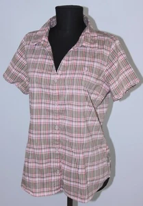 Camisa de calce regular Fjallraven Elsa para mujer al aire libre uso activo talla UK L - Imagen 1 de 8