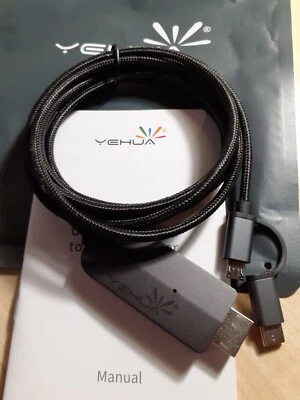 Adattatore YEHUA doppio: da USB C e Micro USB a HDMI - Immagine 1 di 4