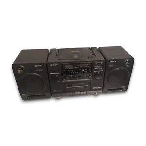Fully Working Sony CFD-440 Boombox CD Player Radio Cassette-Corder Am/Fm - Picture 1 of 8