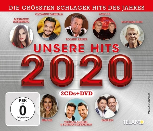 unsere Hits 2020 - Various 3x CD
