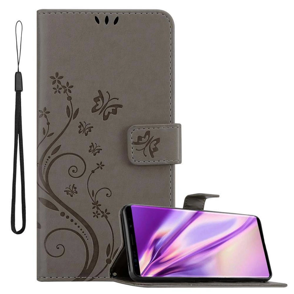 Case for Samsung Galaxy NOTE 9 Phone Cover Protection Flower Book Wallet - Image 1 of 1