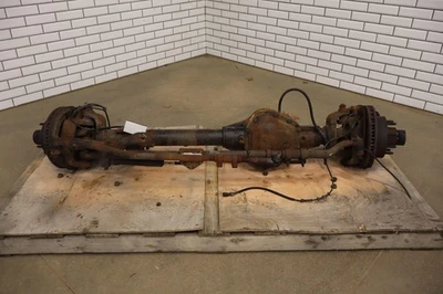 2002-2004 Ford F250 F350 Super Duty 4x4 3.73 Ratio Front Axle Assembly OEM - Image 1 of 4