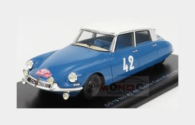 1:43 Spark Citroen Ds19 #42 4Th Rally Montecarlo 1963 L.Bianchi J.C.Ogier S5532 - Immagine 1 di 2