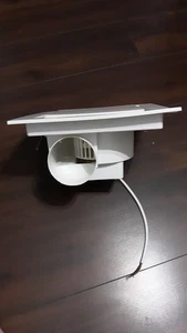 Bathroom Fan Ceiling Mount Exhaust Ventilation Fan/4 inch Round air vent/ducting - Picture 1 of 6