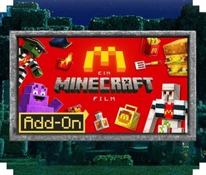 Complemento de película McDonald’s X Minecraft ❗️ | Edición Java y Bedrock | Entrega rápida - Imagen 1 de 1