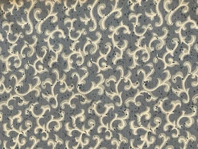 Blue & White Cotton Quilt Crafting Fabric 1.33 Yards x 44 Inches Wide - Image 1 of 3