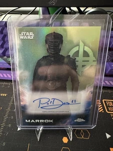 2025 Topps Chrome Star Wars Paul Darnell Marrok Auto #A-PD 76/99 - Imagen 1 de 3