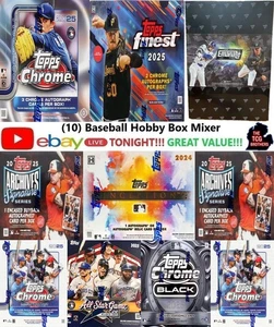 Cincinnati Reds Break 960 EMANATE Topps Chrome Finest 2025 Hobby Box Mixer - Picture 1 of 1