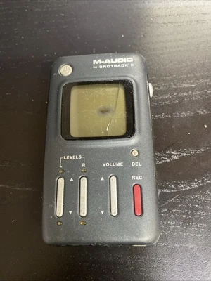M-Audio AU02-138A0 MicroTrack II Digital Audio Recorder Untested Parts/Repair - Image 1 of 4