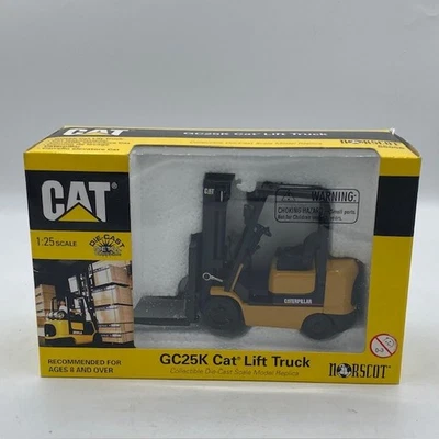 1/25 Norscot Caterpillar GC25K Lift Truck Fork Lift NOS SEALED - Image 1 of 4