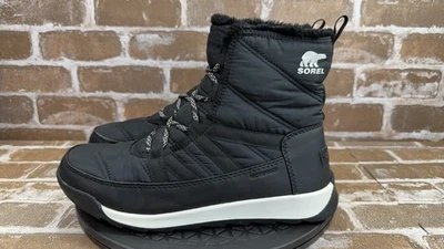 Sorel Whitney Il Short Lace Up Waterproof Winter Snow Boots Womens Size 8.5 - Image 1 of 4