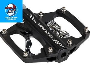 Multi-Use Compatible with Shimano SPD Mountain Bike Bicycle Sealed Clipless Peda - Picture 1 of 12