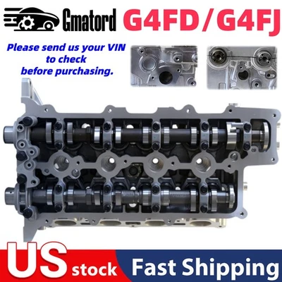 G4FD G4FJ Engine Cylinder Head Assembly For Hyundai Accent Kia Soul 2012-19 1.6L Foto 1 de 4