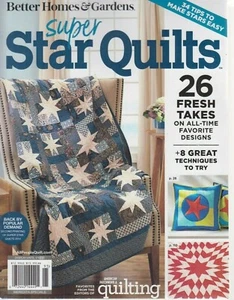 Better Homes & Gardens Super Star Quilts 2019 Tips to Make Stars Easy - Picture 1 of 1