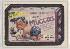 1985 Topps Wacky Packages Muggies Diapers #27 0t0u