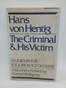 The Criminal & His Victim: Studies in the Sociobiology of Crime by Hentig - Imagen 1 de 7