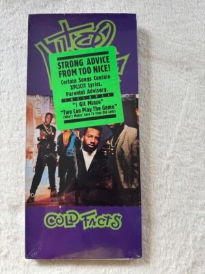 TOO NICE SEALED LONGBOX CD COLD FACTS BIG PROMO HYPE STICKER I GIT MINZE XPLICIT - Image 1 of 4