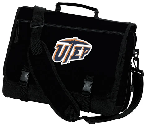 UTEP Laptop Bag UTEP Miners Computer Bag NCAA MESSENGER BAGS Cover