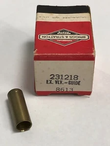 BRIGGS & STRATTON PARTE # 231218, GUÍA DE VÁLVULA DE ESCAPE DEL MOTOR-OEM - Imagen 1 de 4