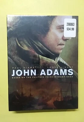 John Adams The Complete HBO 7 Part Miniseries DVD Set BRAND NEW & SEALED - Image 1 of 4